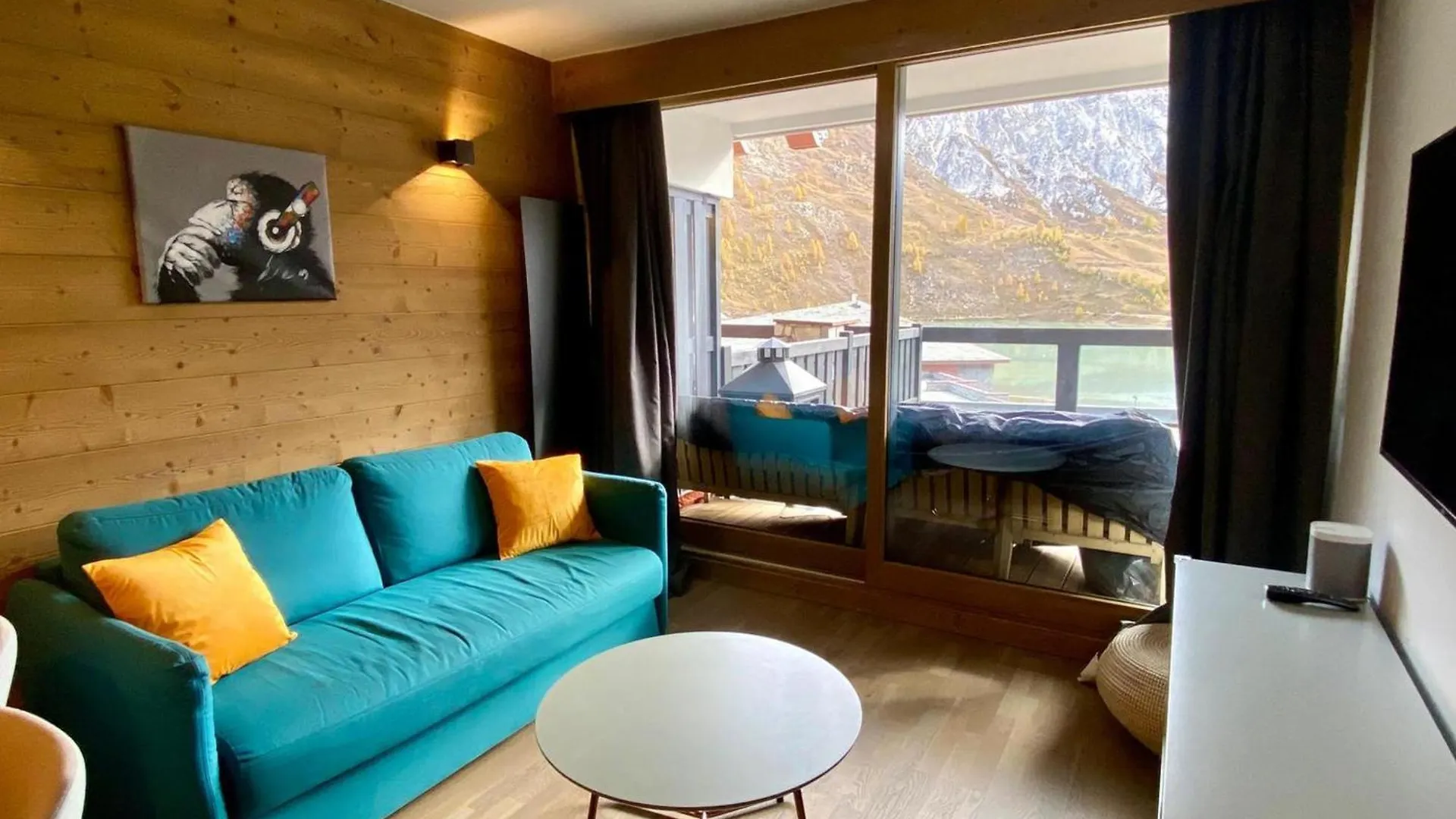 Appartement Au Centre De Tignes Avec Terrasse Et Wifi - Fr-1-641-82